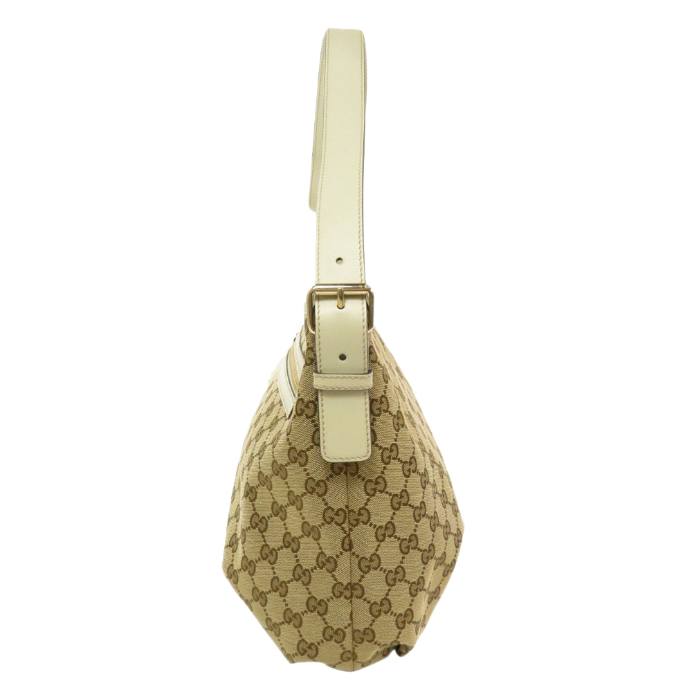 

Gucci Beige GG Canvas Shoulder Bag