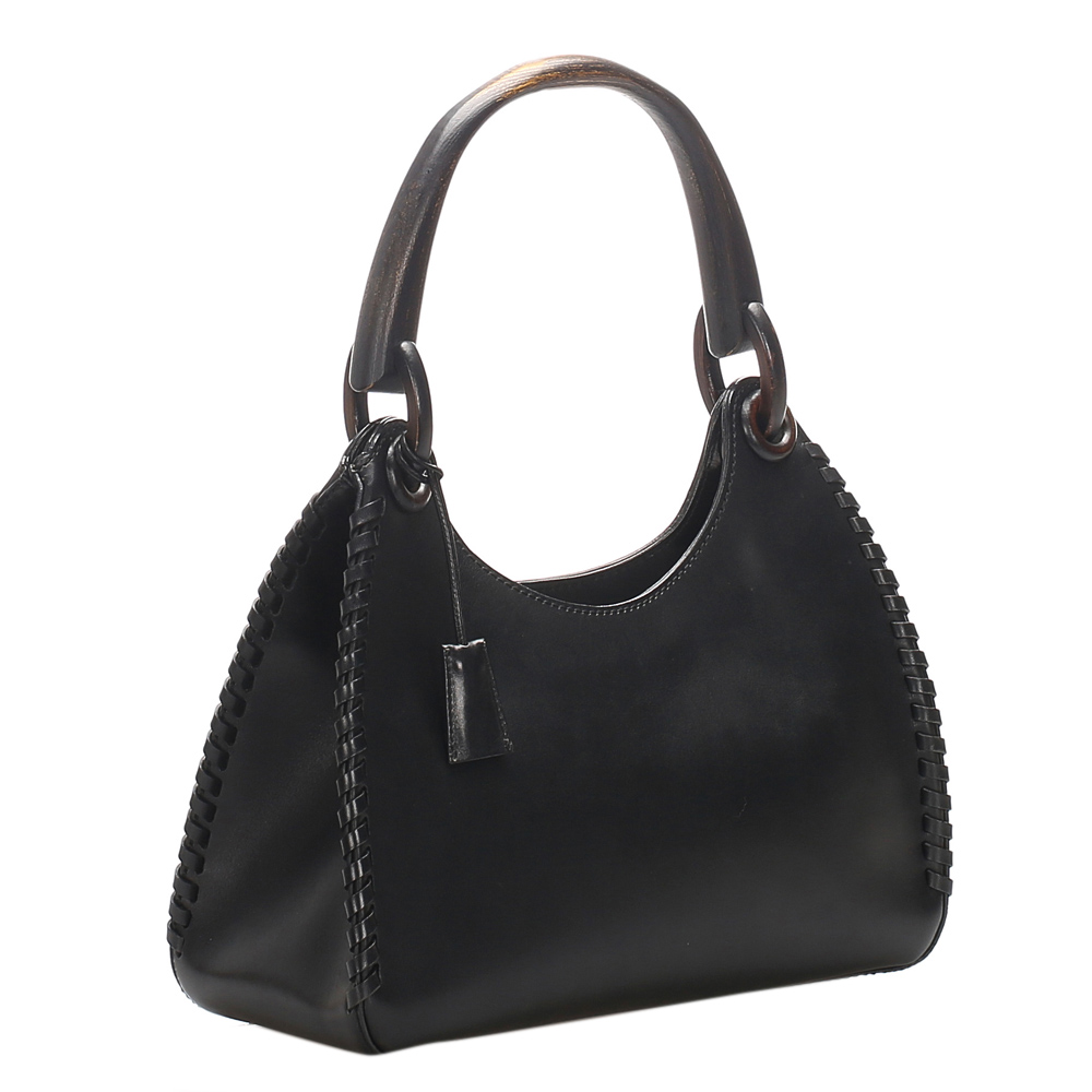 

Gucci Black Leather Shoulder Bag