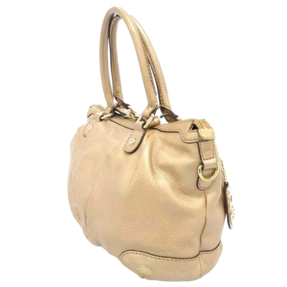 

Gucci Beige/Brown Leather Sukey Tote Bag