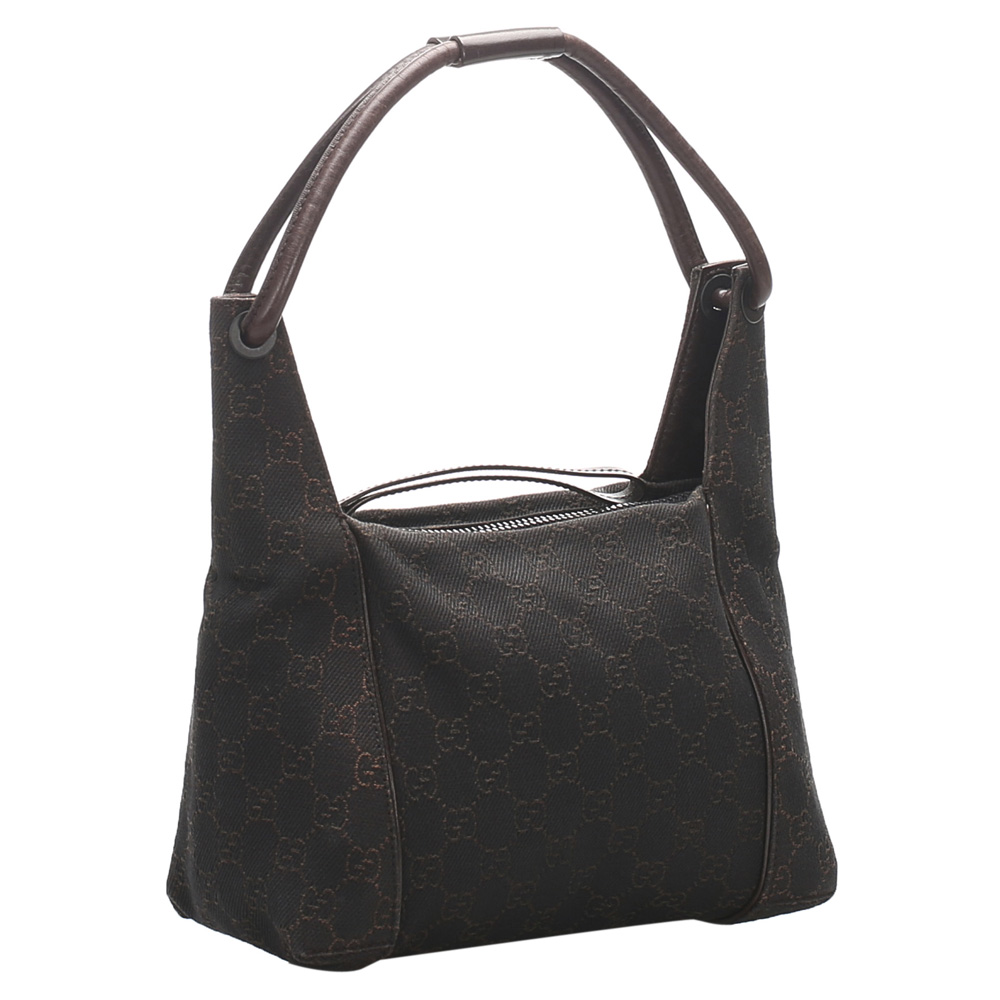

Gucci Brown GG Canvas Shoulder Bag