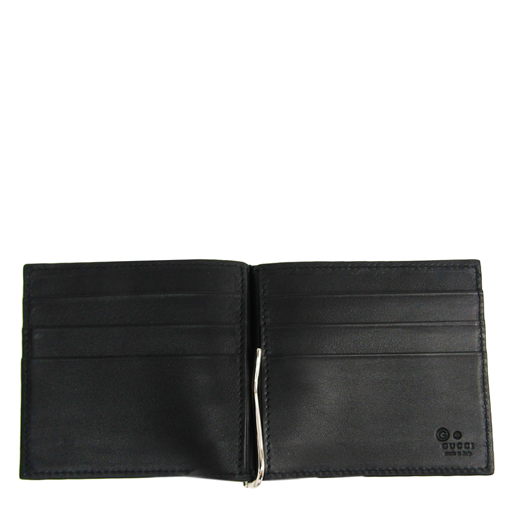 

Gucci Black Microguccissima Leather Wallet