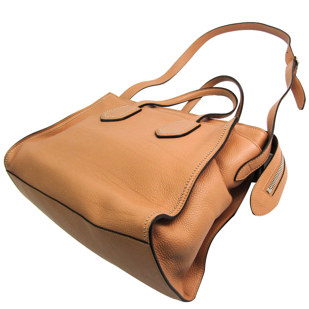 

Gucci Beige Leather Ramble Satchel Bag