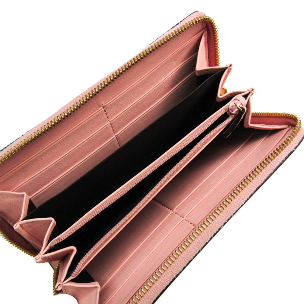 

Gucci Pink/Light Pink Leather Nymphaea Wallet