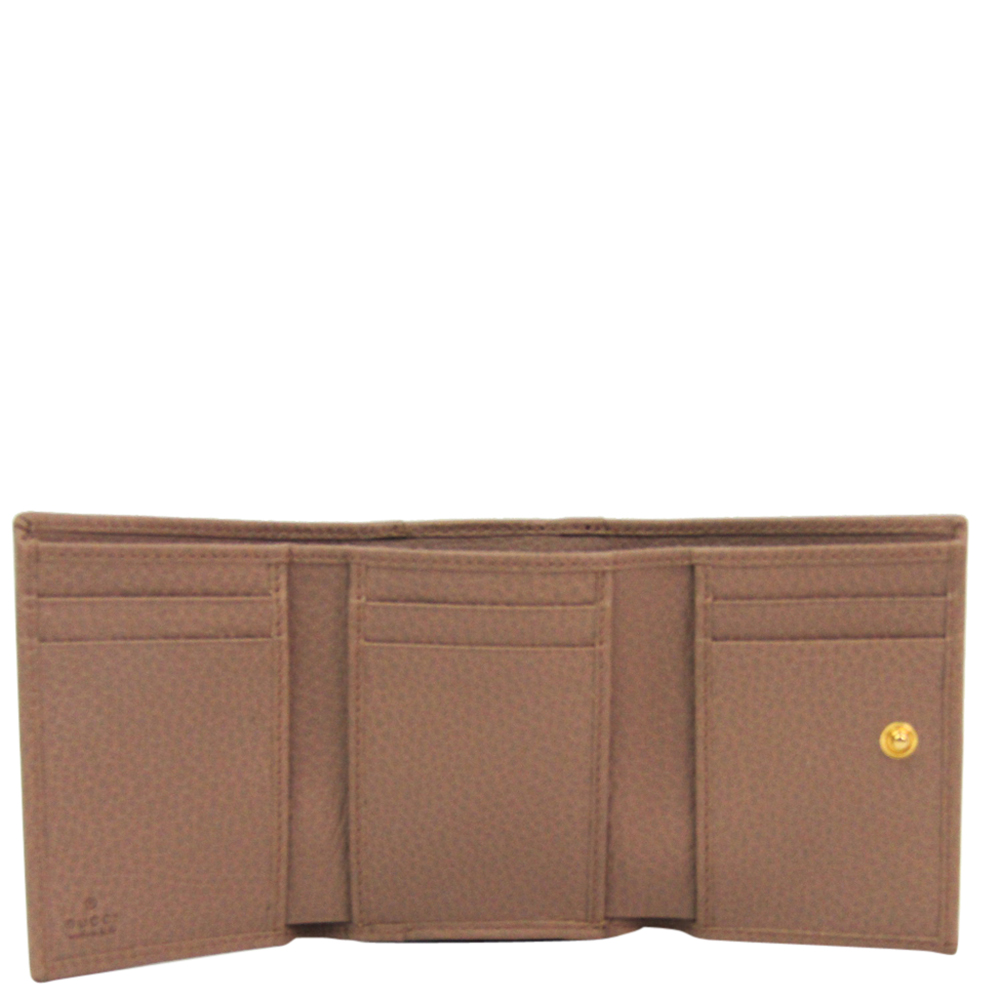 

Gucci Brown GG Marmont Leather Wallet