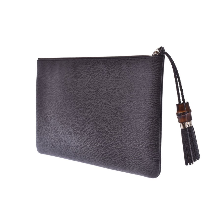 

Gucci Dark Brown Leather Clutch