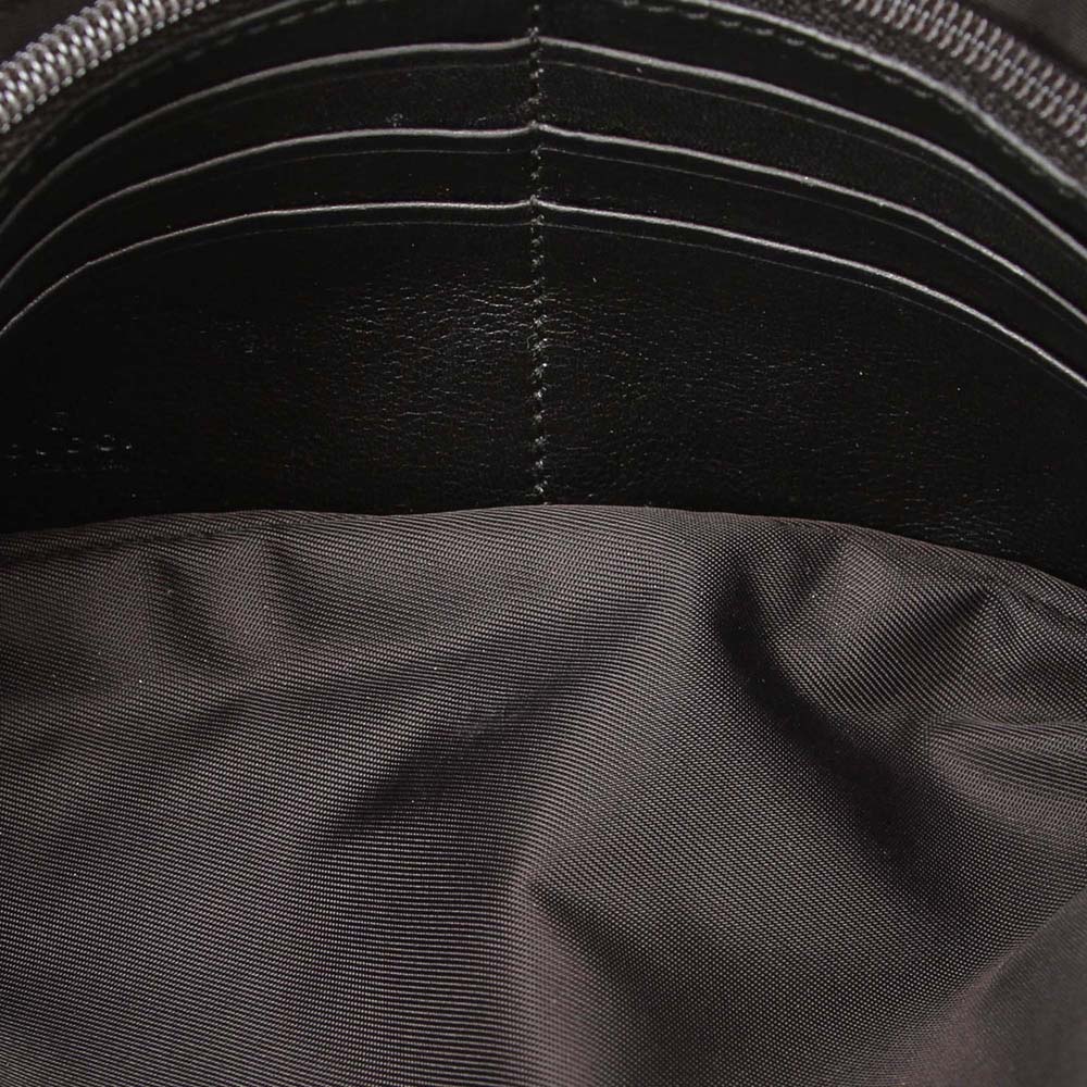

Gucci Black Leather Galaxy Wallet