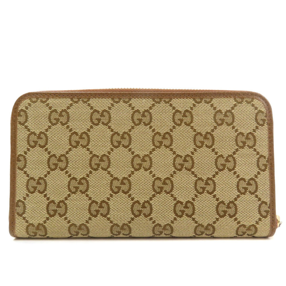 

Gucci Beige/Brown GG Canvas Wallet