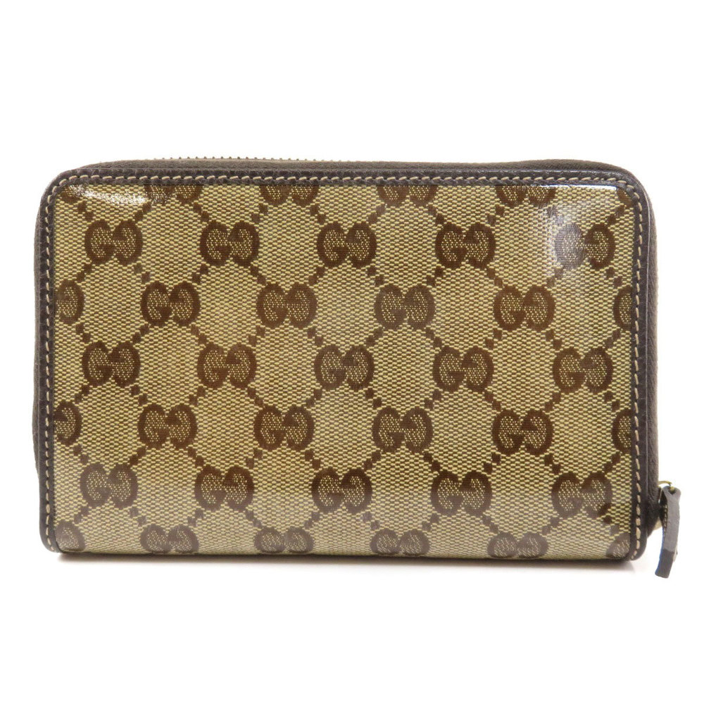 

Gucci Beige/Brown GG Coated Canvas Wallet
