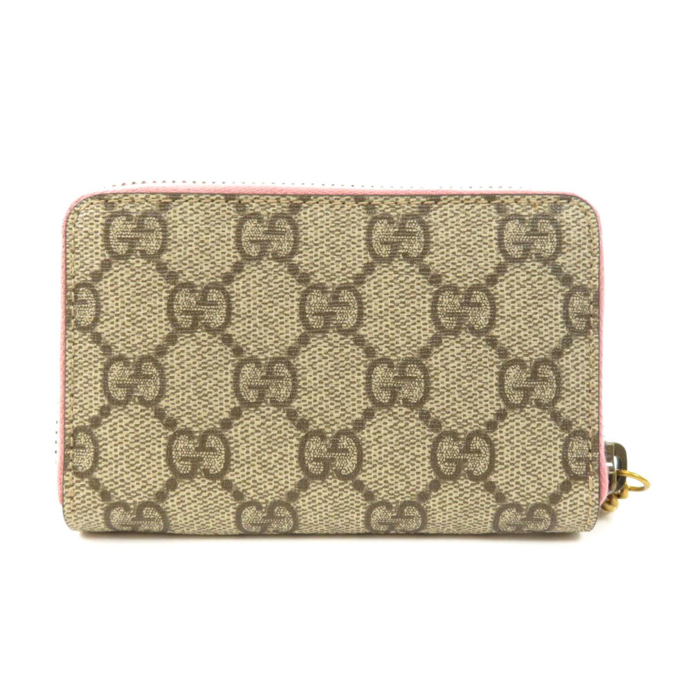 

Gucci Beige/Pink GG Canvas Compact Wallet