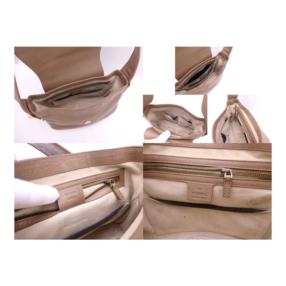 

Gucci Brown Leather Shoulder Bag