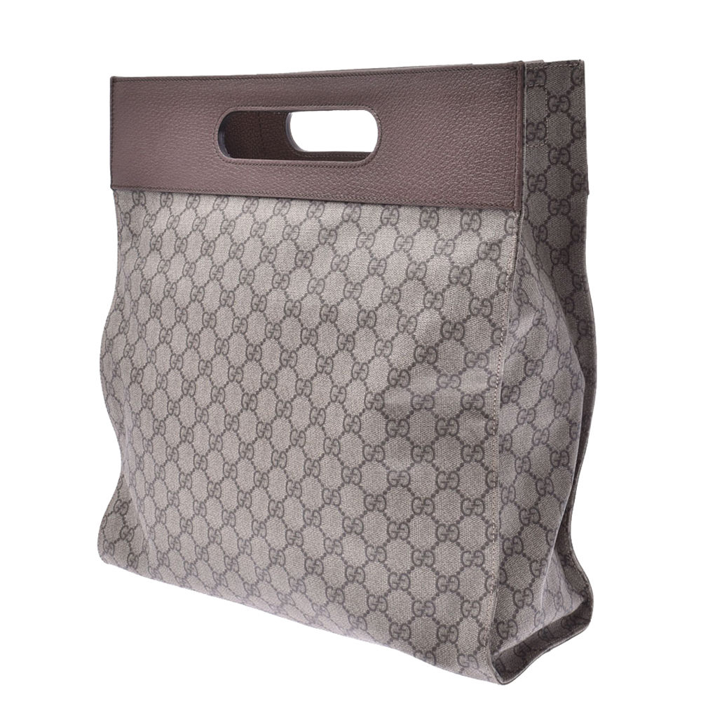 

Gucci Brown GG Canvas Tote Bag