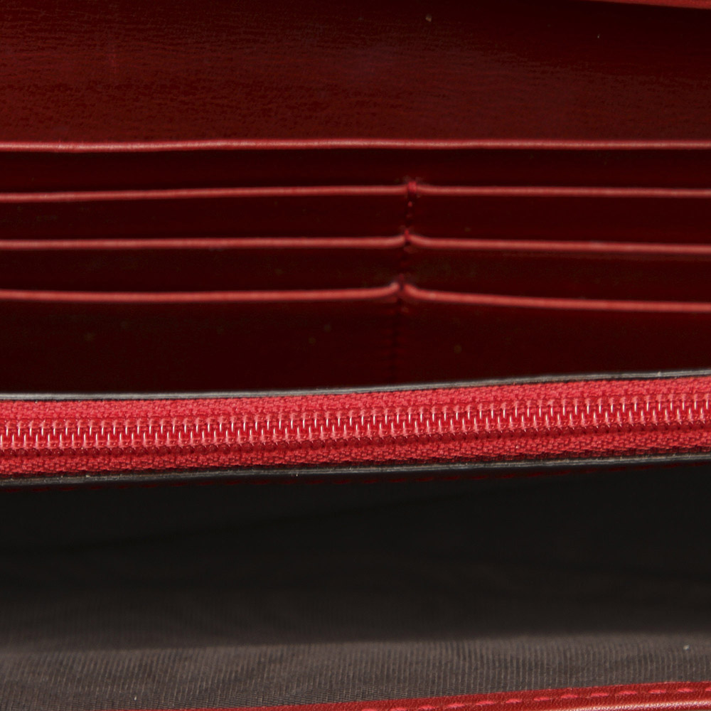 

Gucci Red Microguccissima Leather Wallets