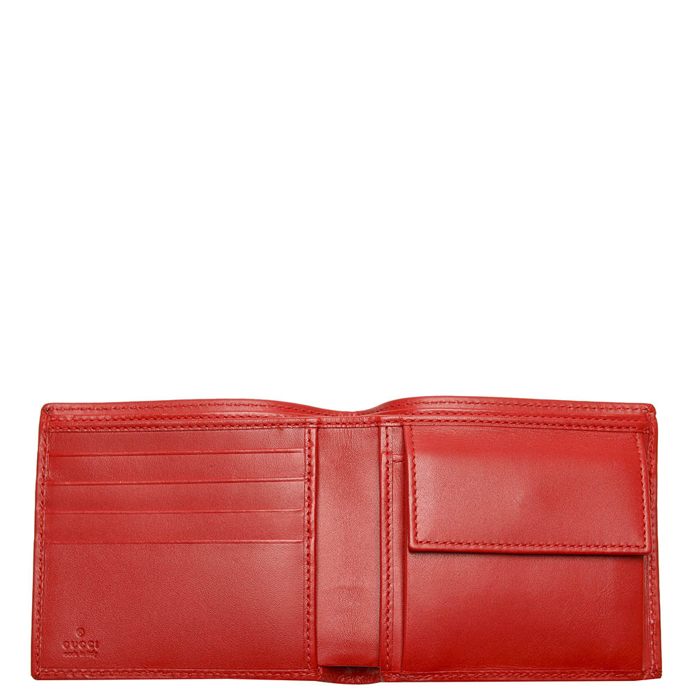 

Gucci Red Diamante Leather Wallet