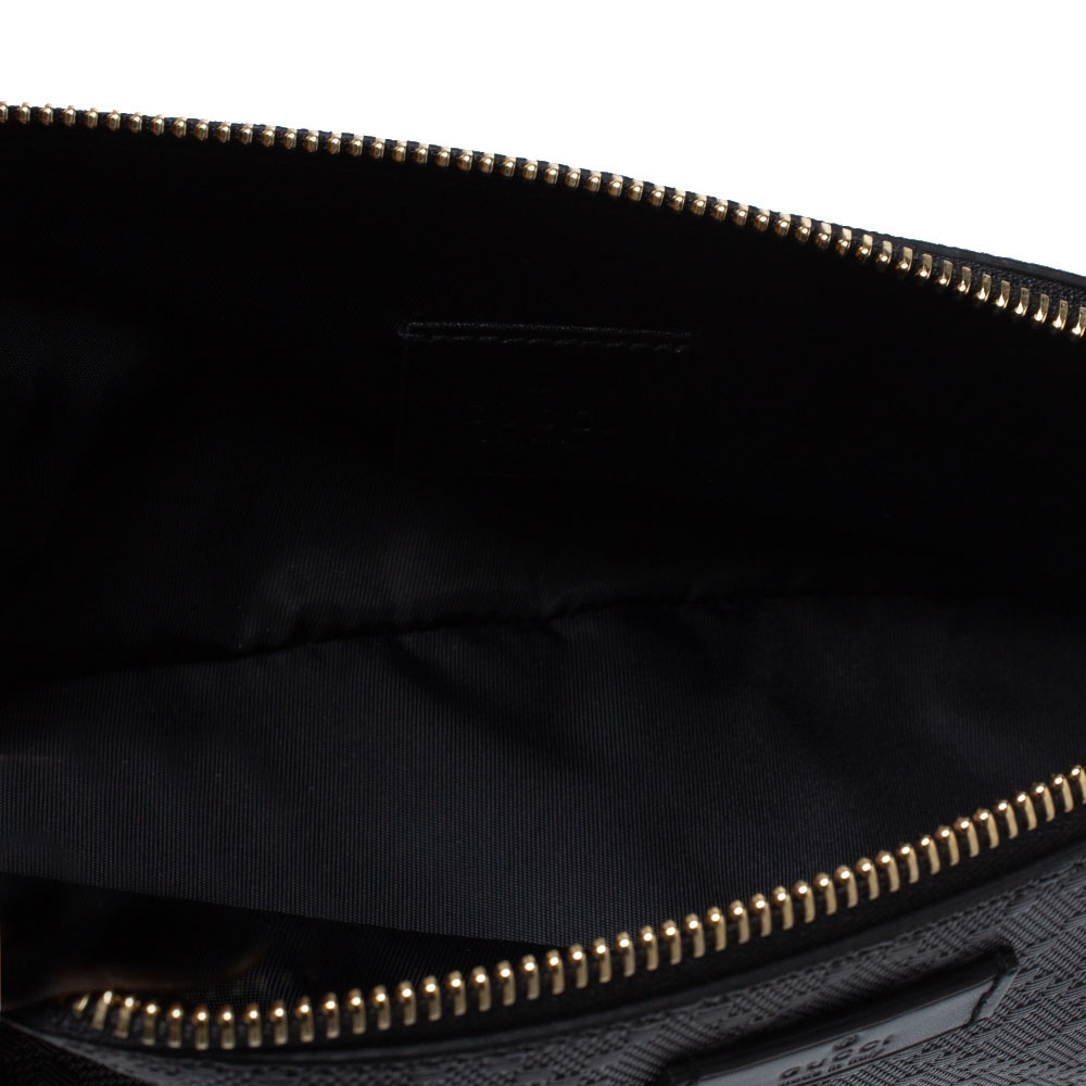 

Gucci Black Diamante Leather Cosmetic Pouch