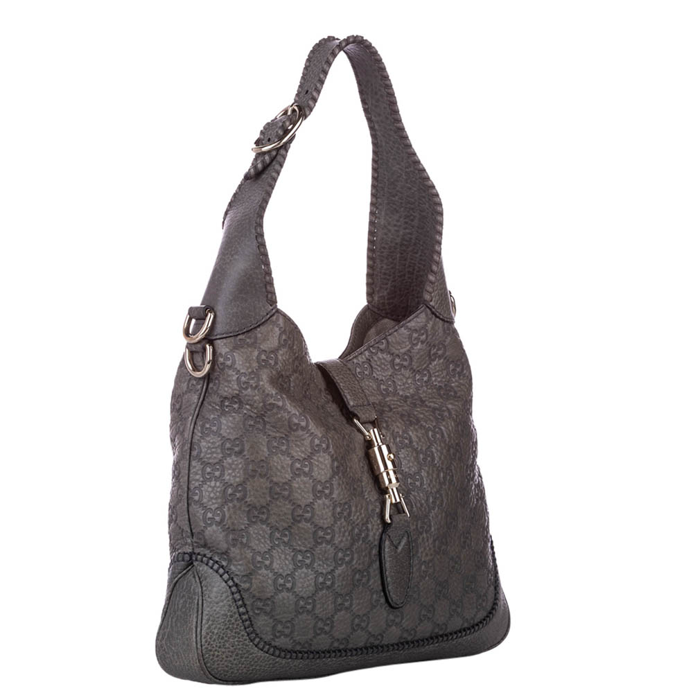 

Gucci Brown GG Canvas Jackie Bag