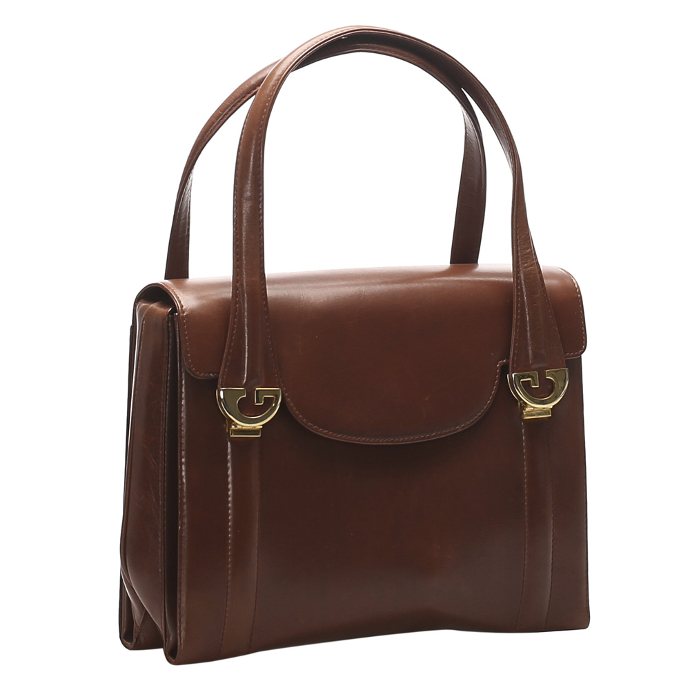 

Gucci Vintage Brown Leather Bag