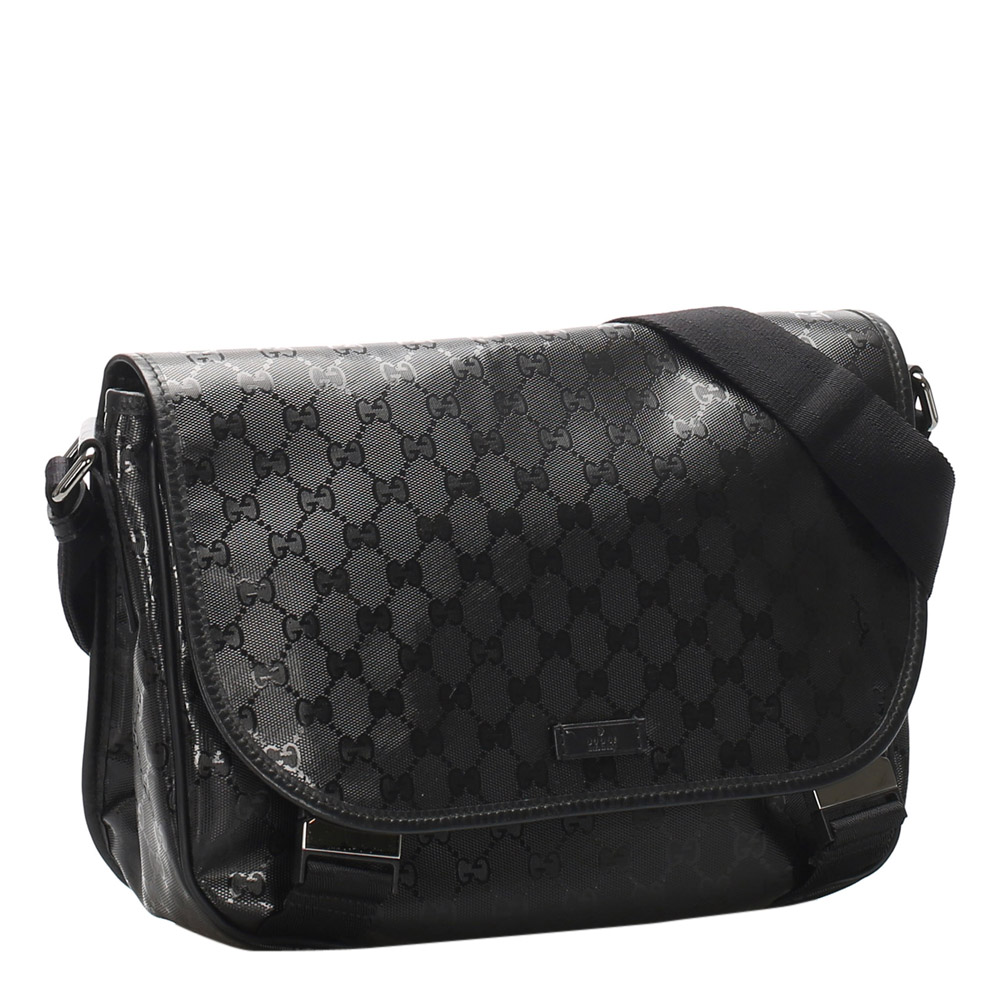 

Gucci Black GG Canvas Imprime Bag