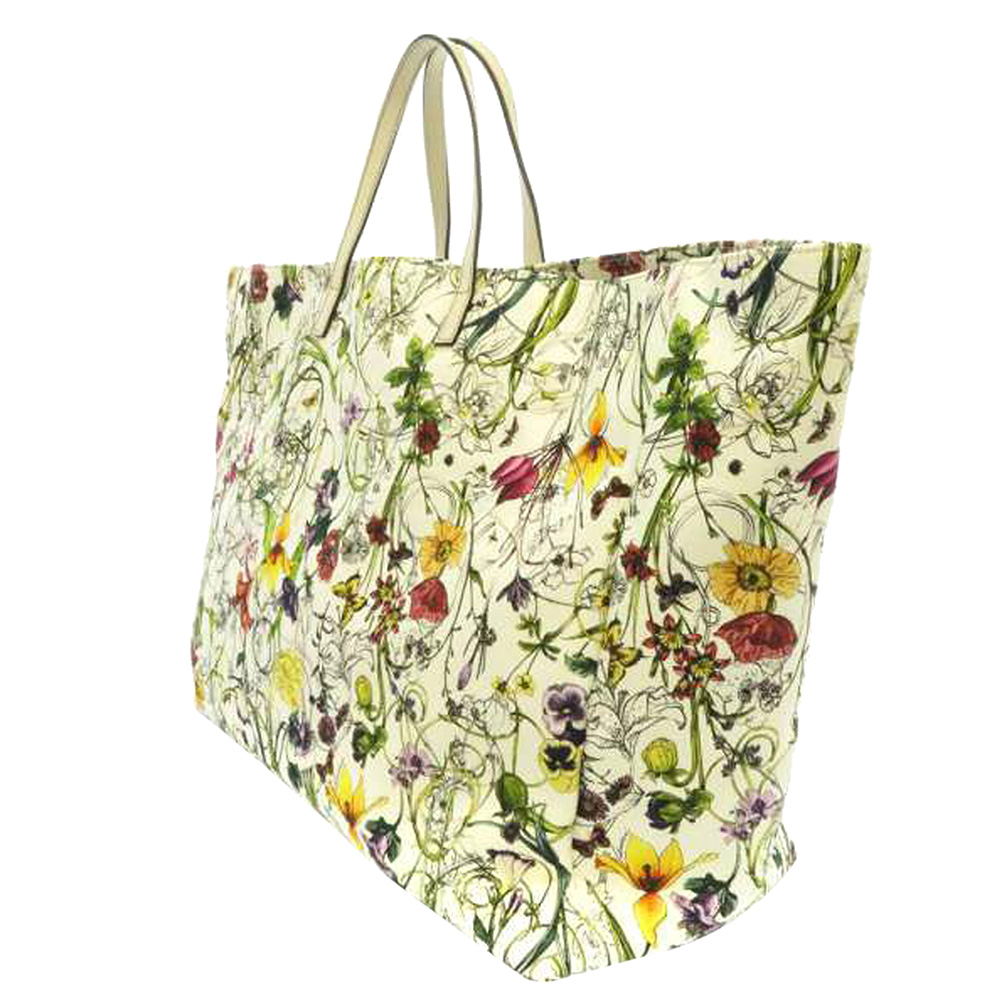 

Gucci Multicolor Flora Canvas Tote Bag