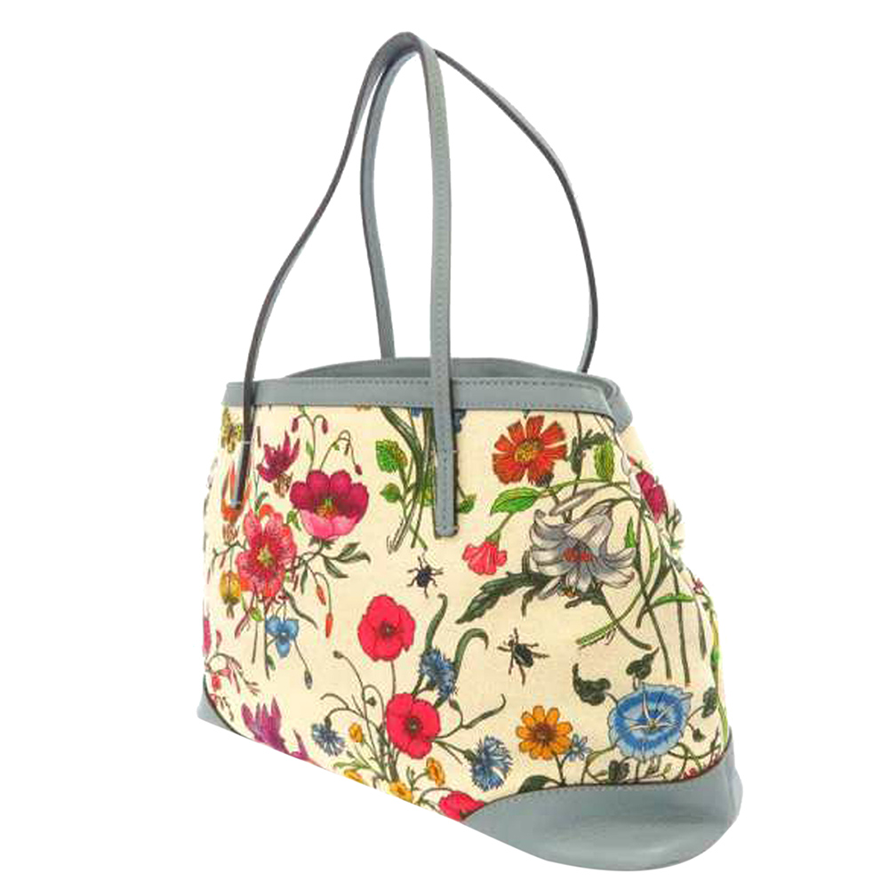 

Gucci Multicolor Leather Flora Canvas Vintage Bag