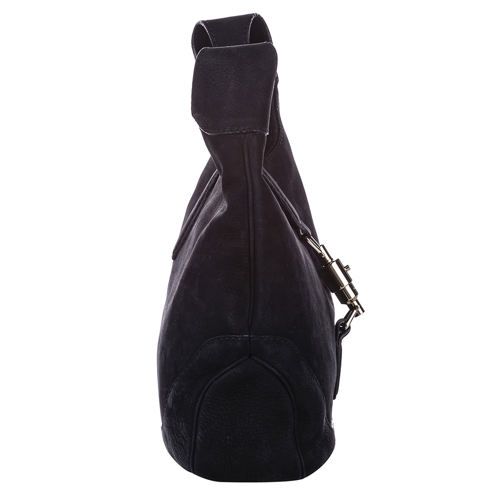 

Gucci Black Nubuck Leather New Jackie Shoulder Bag