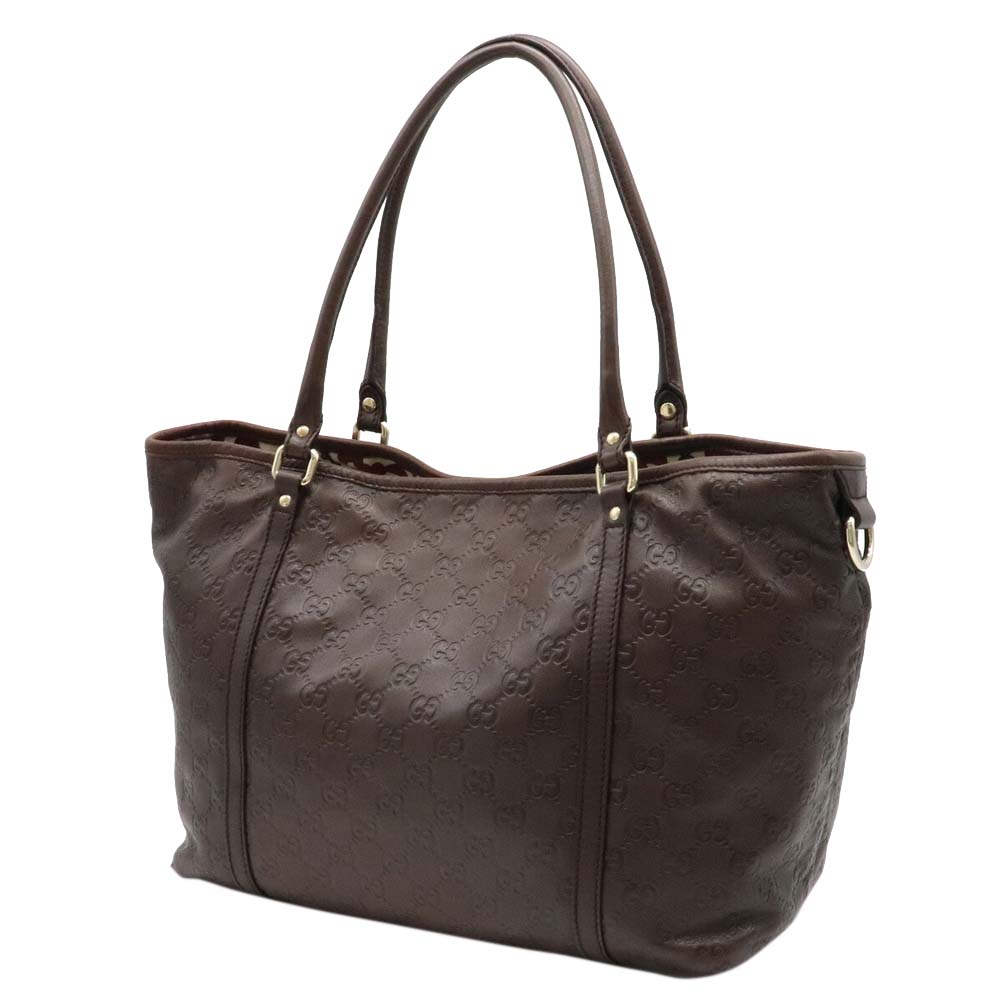

Gucci Brown Leather Guccissimma Totes