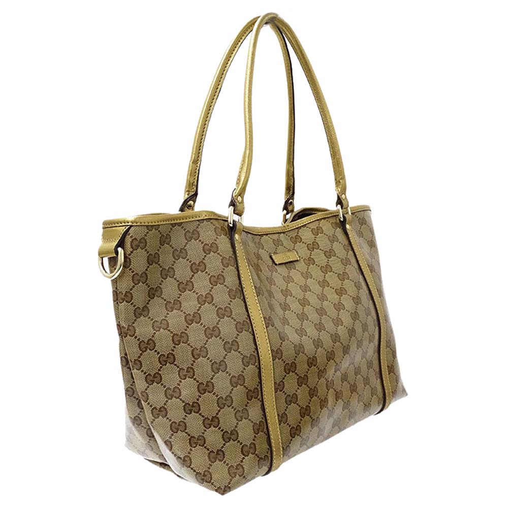 

Gucci GG Crystal Coated Canvas Joy Tote Bag, Gold