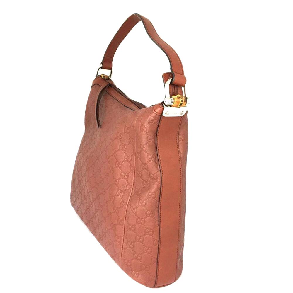 

Gucci Brown Leather Hobo Bag