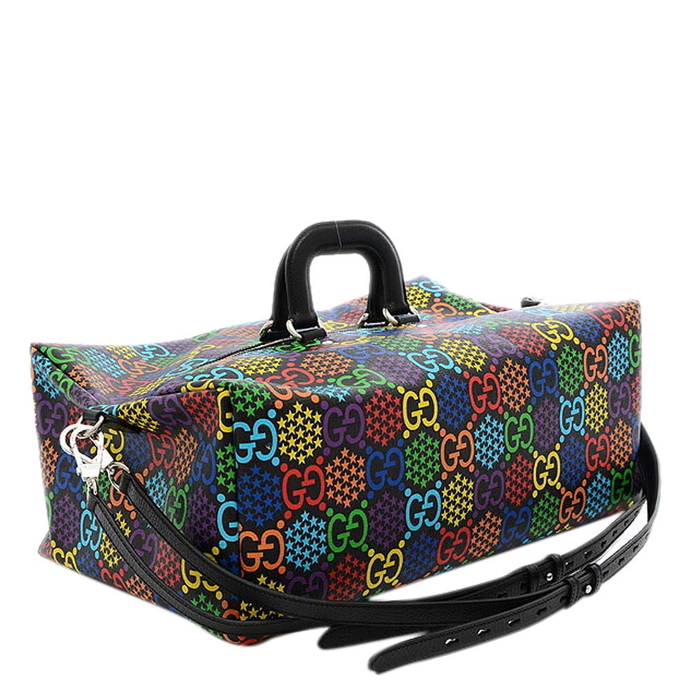 

Gucci Canvas Gg Psychedelic Duffel Bags, Multicolor