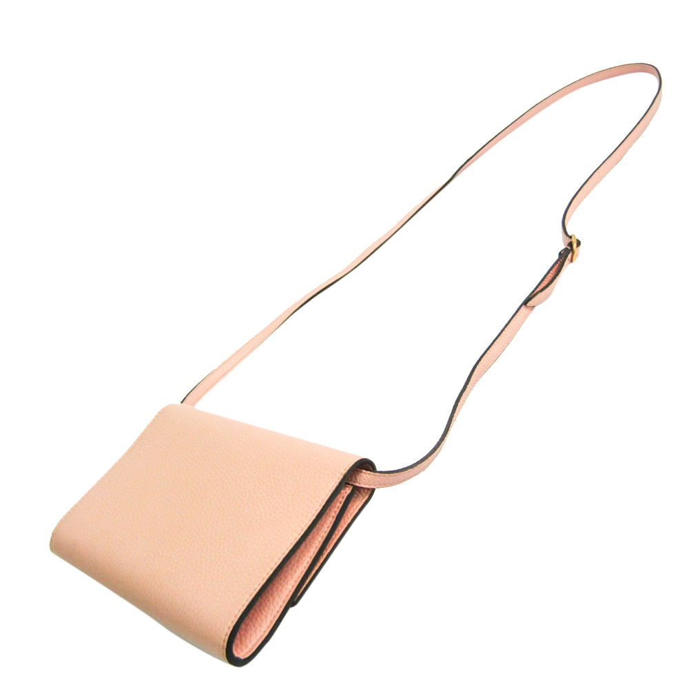 

Gucci Pink Leather Animalier Crossbody Bag