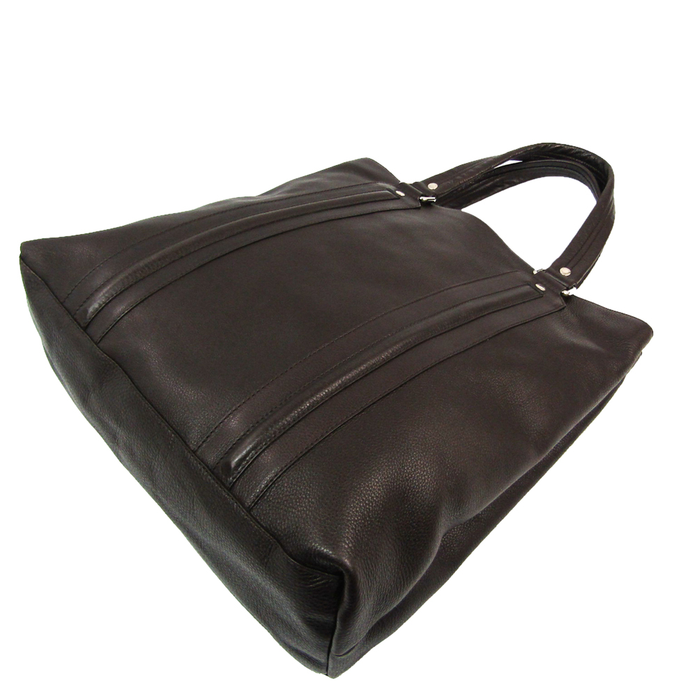 

Gucci Brown Leather Tote Bag