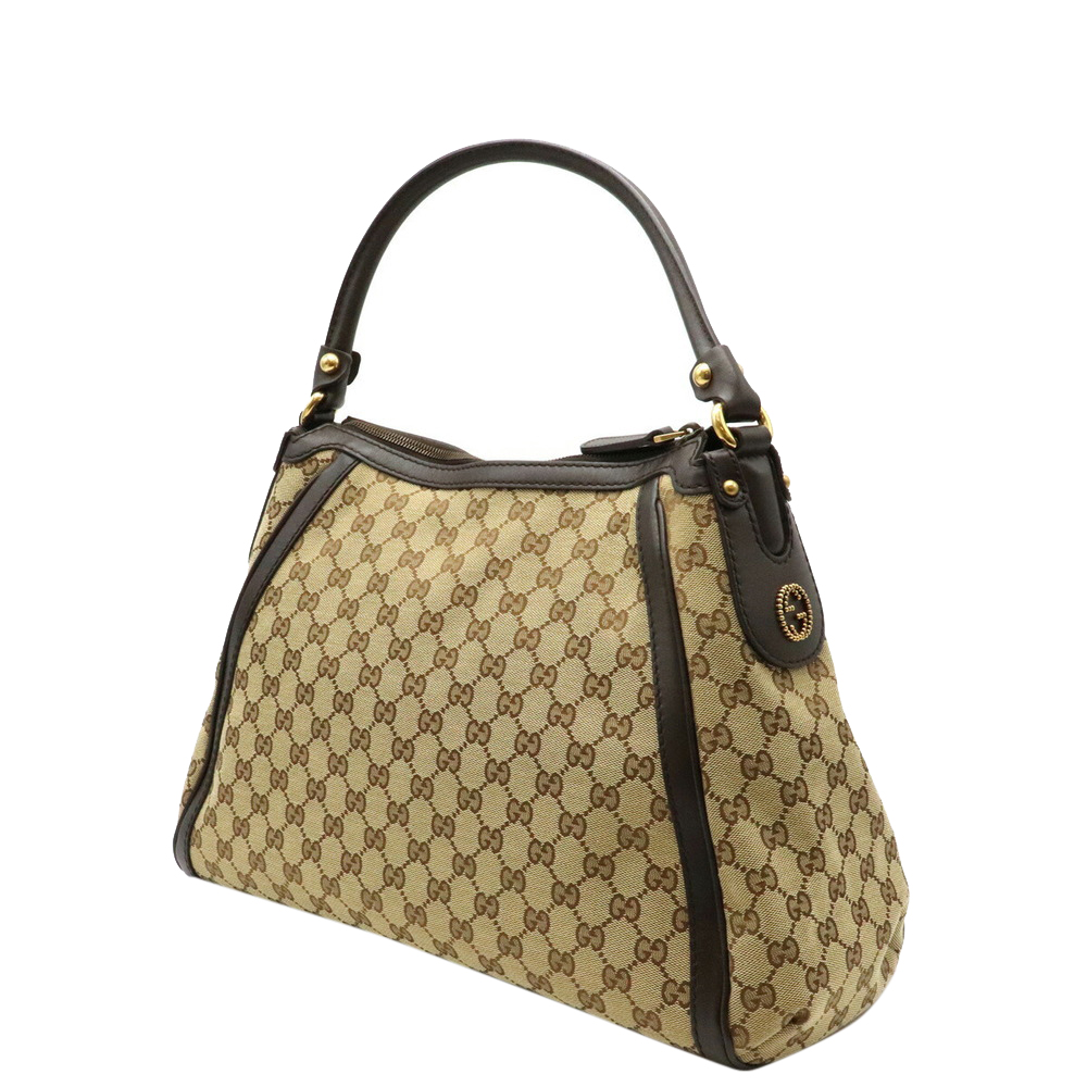

Gucci Brown/Beige GG Canvas Hobo Bag