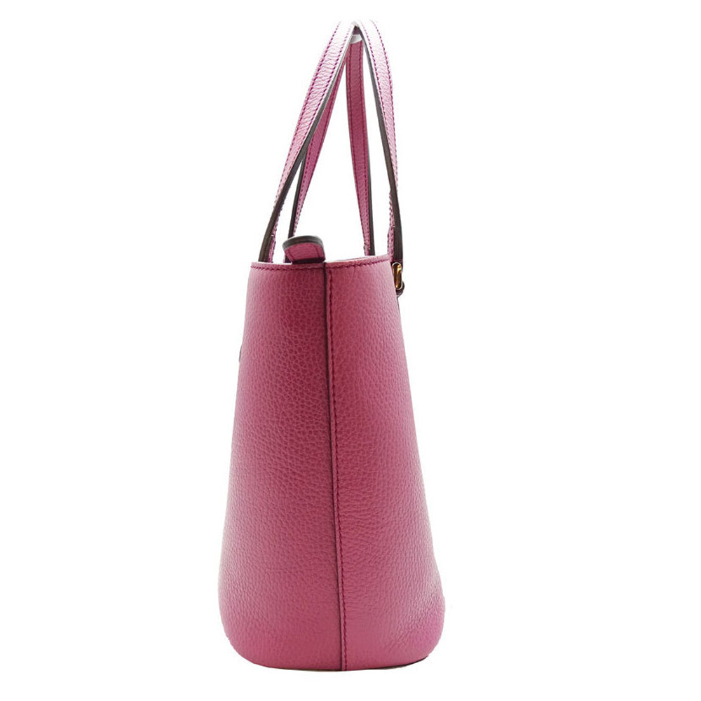 

Gucci Purple Leather Tote Bag