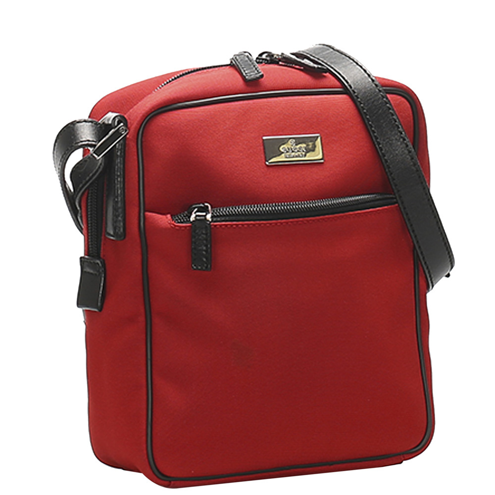 

Gucci Red/Black Canvas Shoulder Bag
