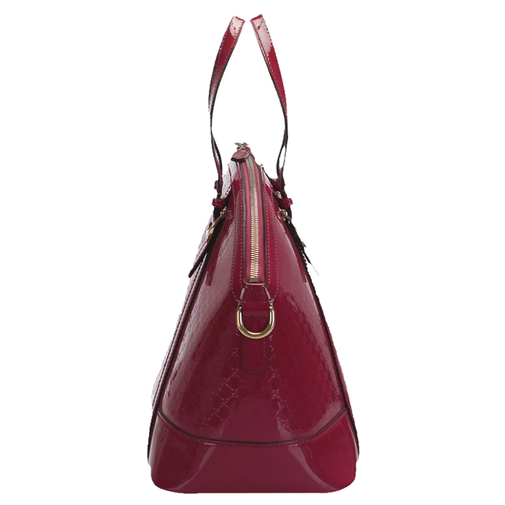 

Gucci Pink Microguccissima Patent Leather Nice Medium Bag