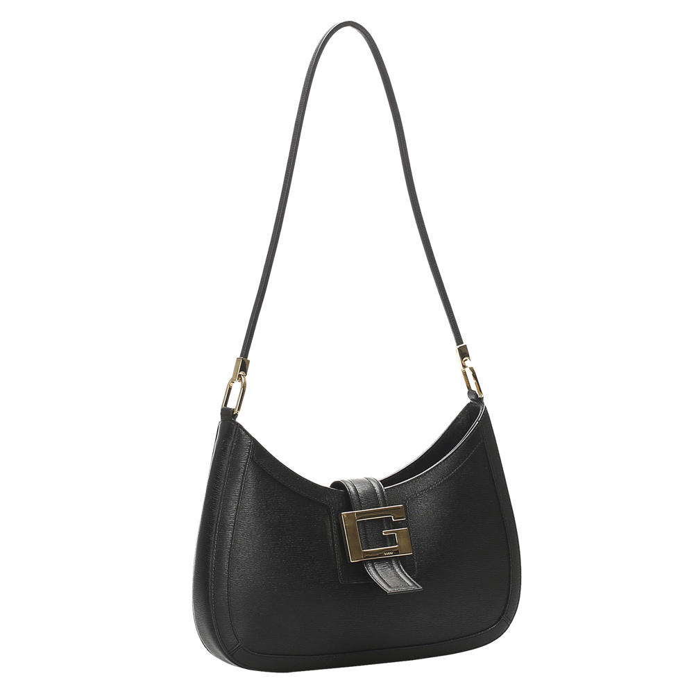 

Gucci Black Leather Shoulder Bag