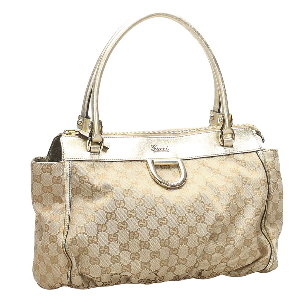 

Gucci Beige/Brown GG Canvas Shoulder Bag