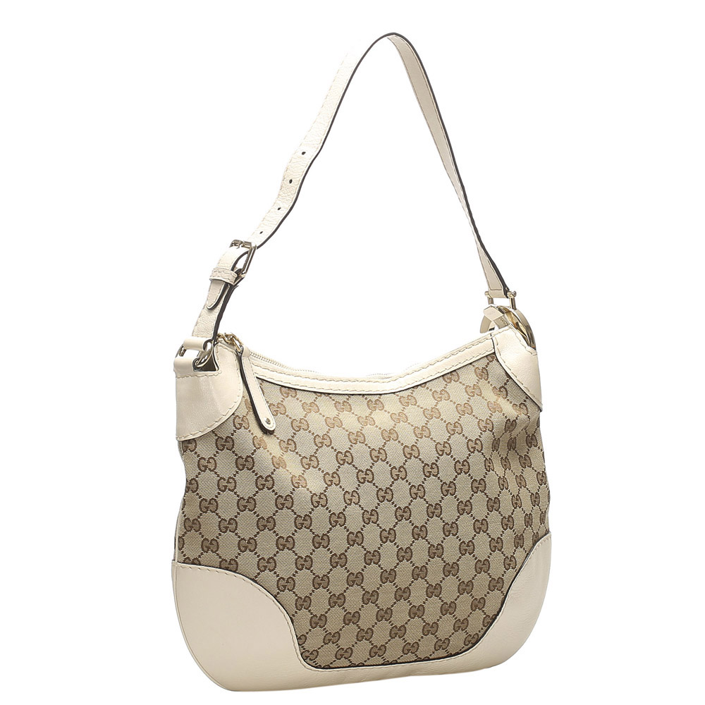 

Gucci Brown GG Canvas Charlotte Shoulder Bag, Beige