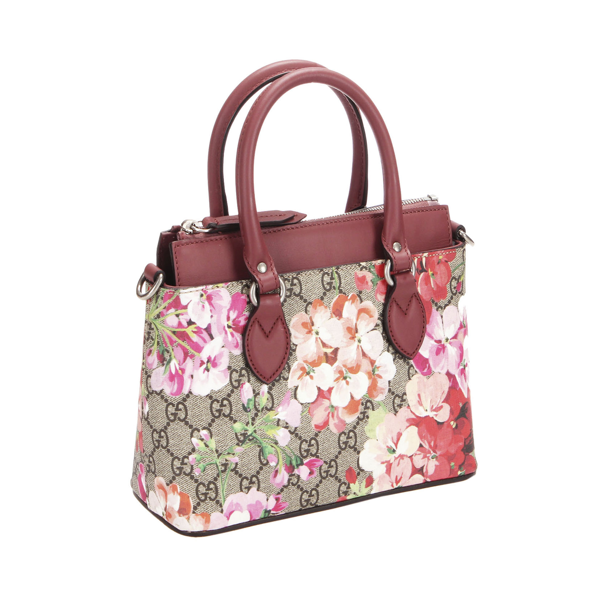 

Gucci GG Supreme Canvas Blooms Tote Bag, Beige