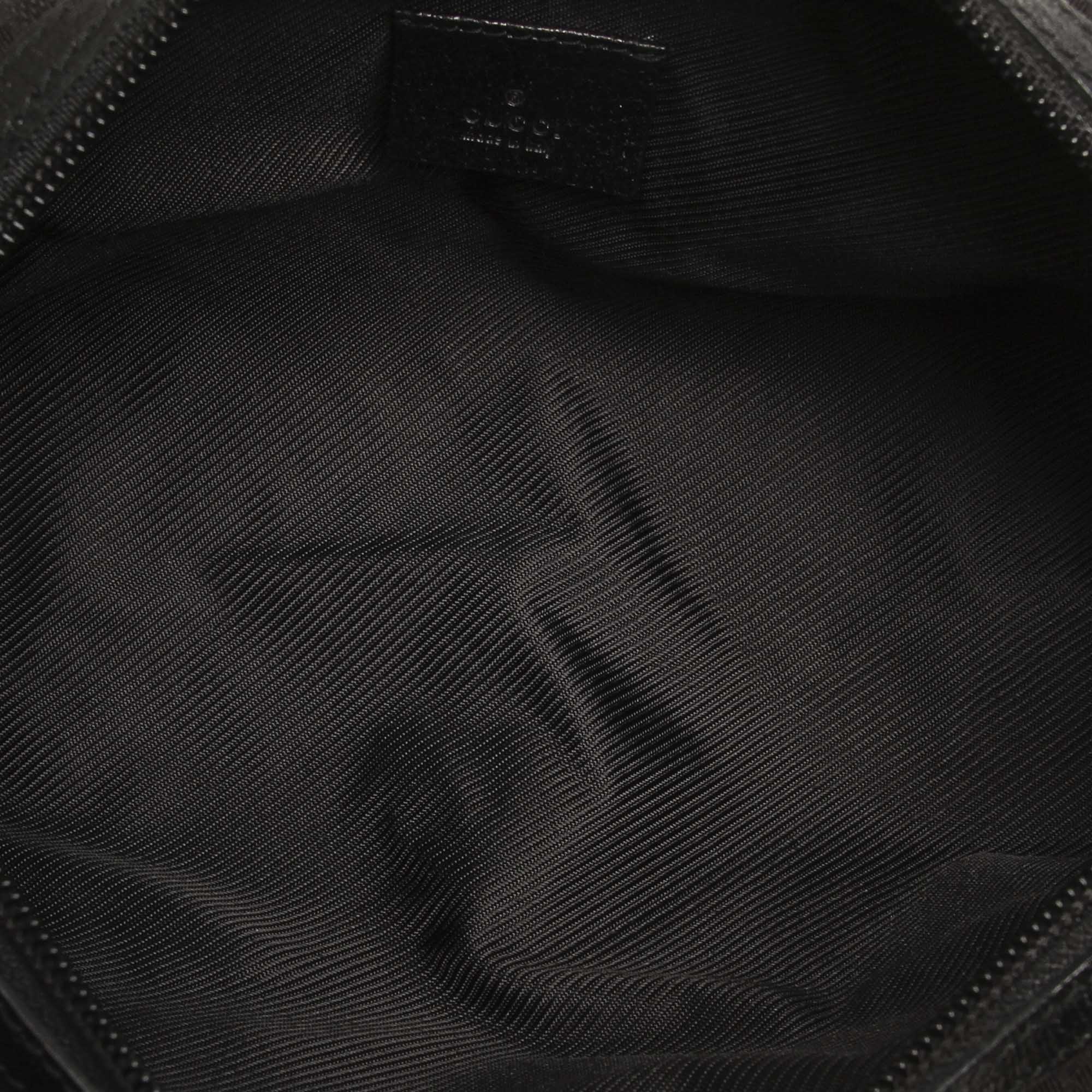 

Gucci Black Nylon Canvas Pouch