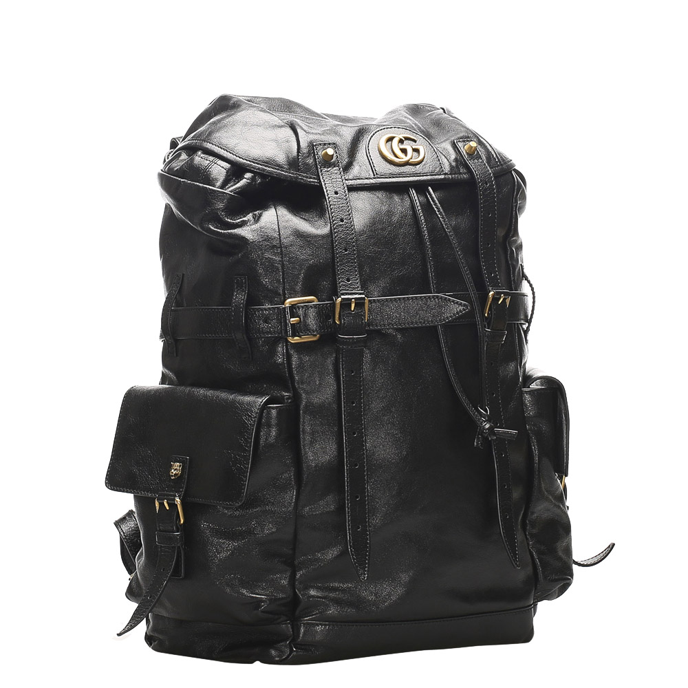 

Gucci Black ReBelle Leather Backpack