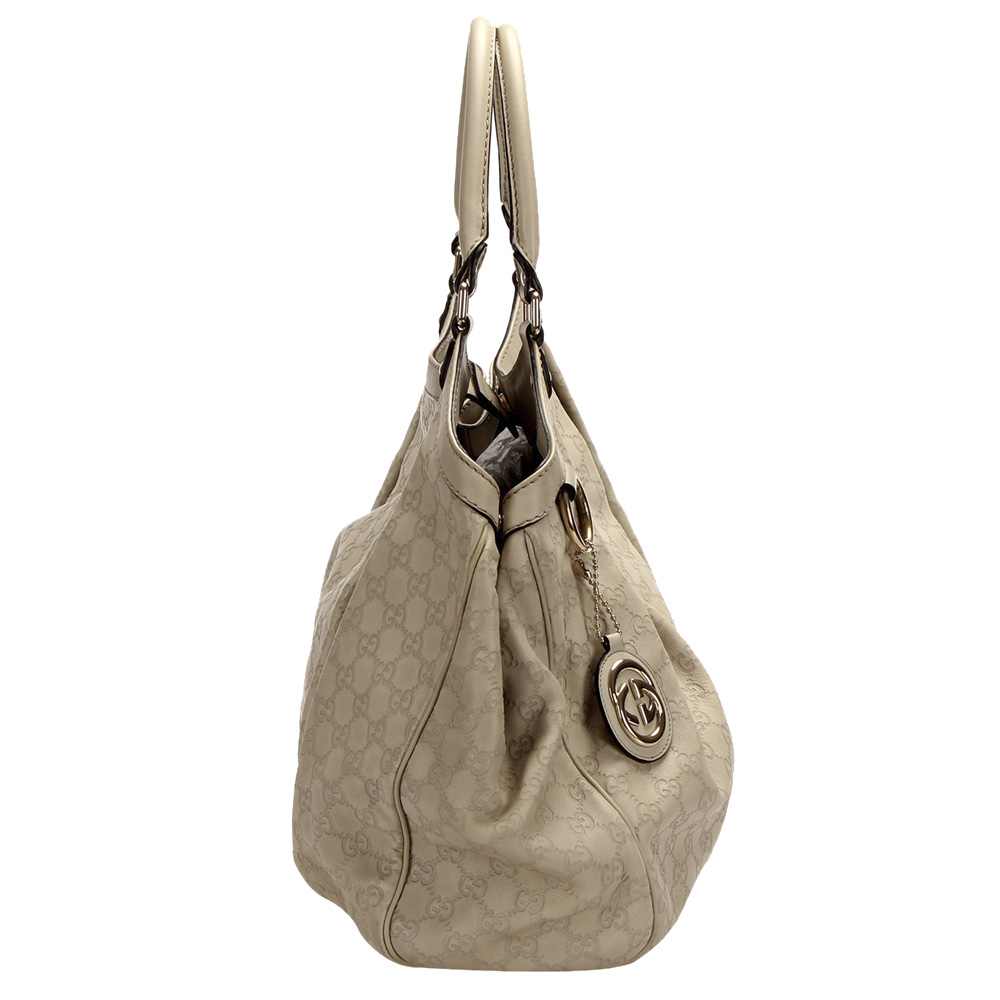 

Gucci Brown/Beige Guccissima Leather Sukey Tote Bag