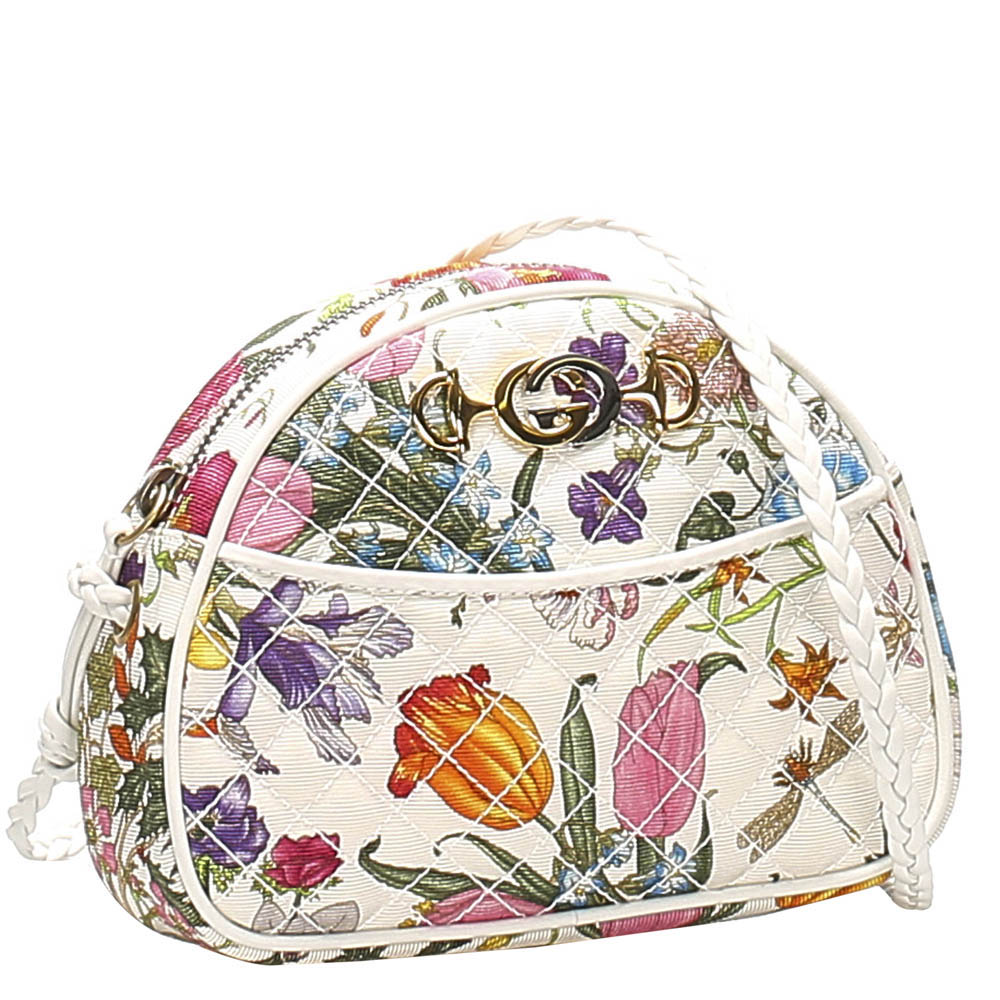 

Gucci Multicolor Floral Trapuntata Nylon Crossbody Bag