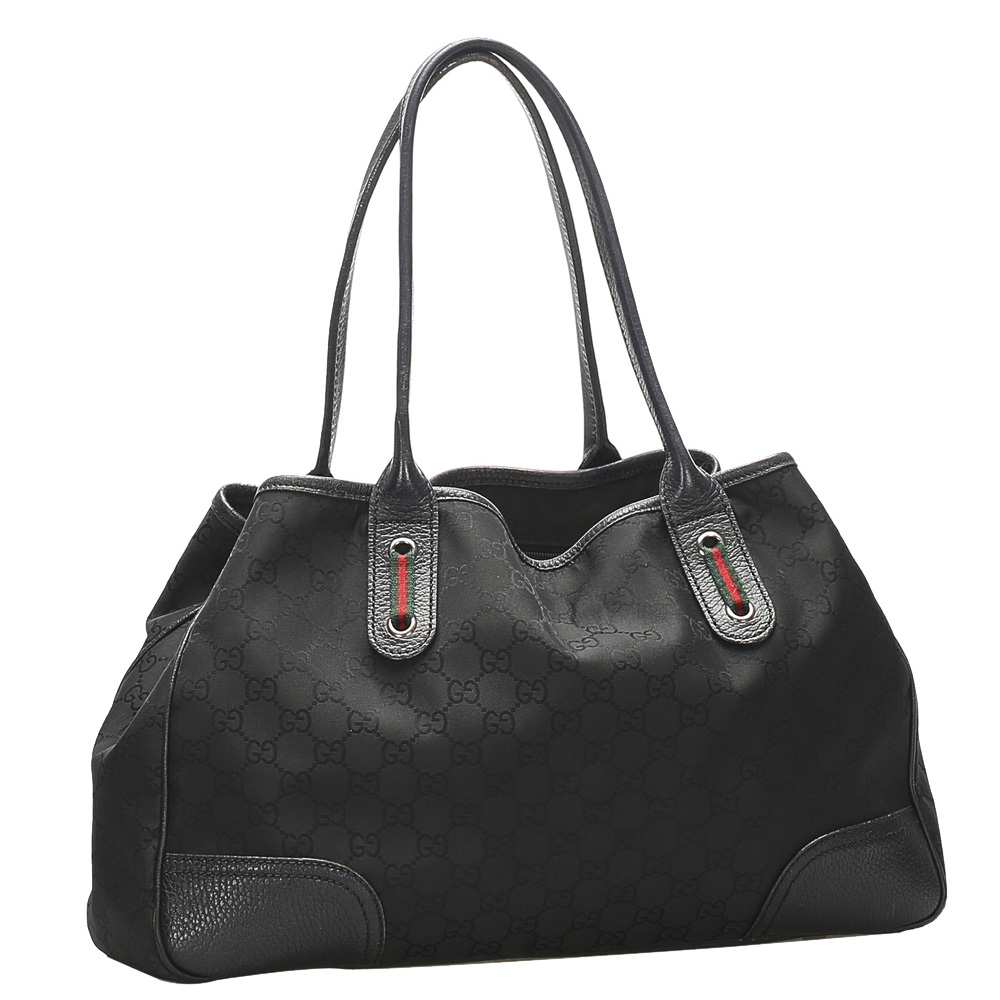 

Gucci Black GG Canvas Princy Shoulder Bag