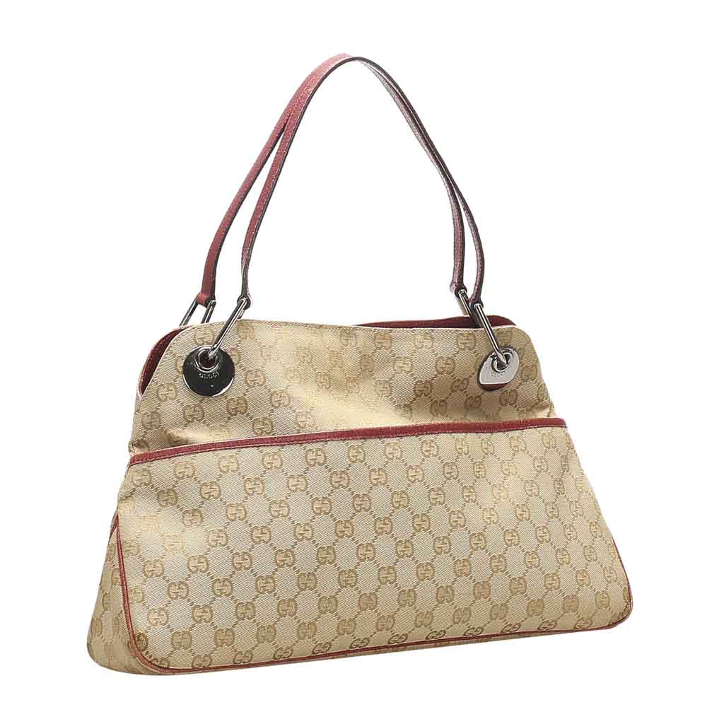 

Gucci Brown/Beige GG Canvas Eclipse Shoulder Bag