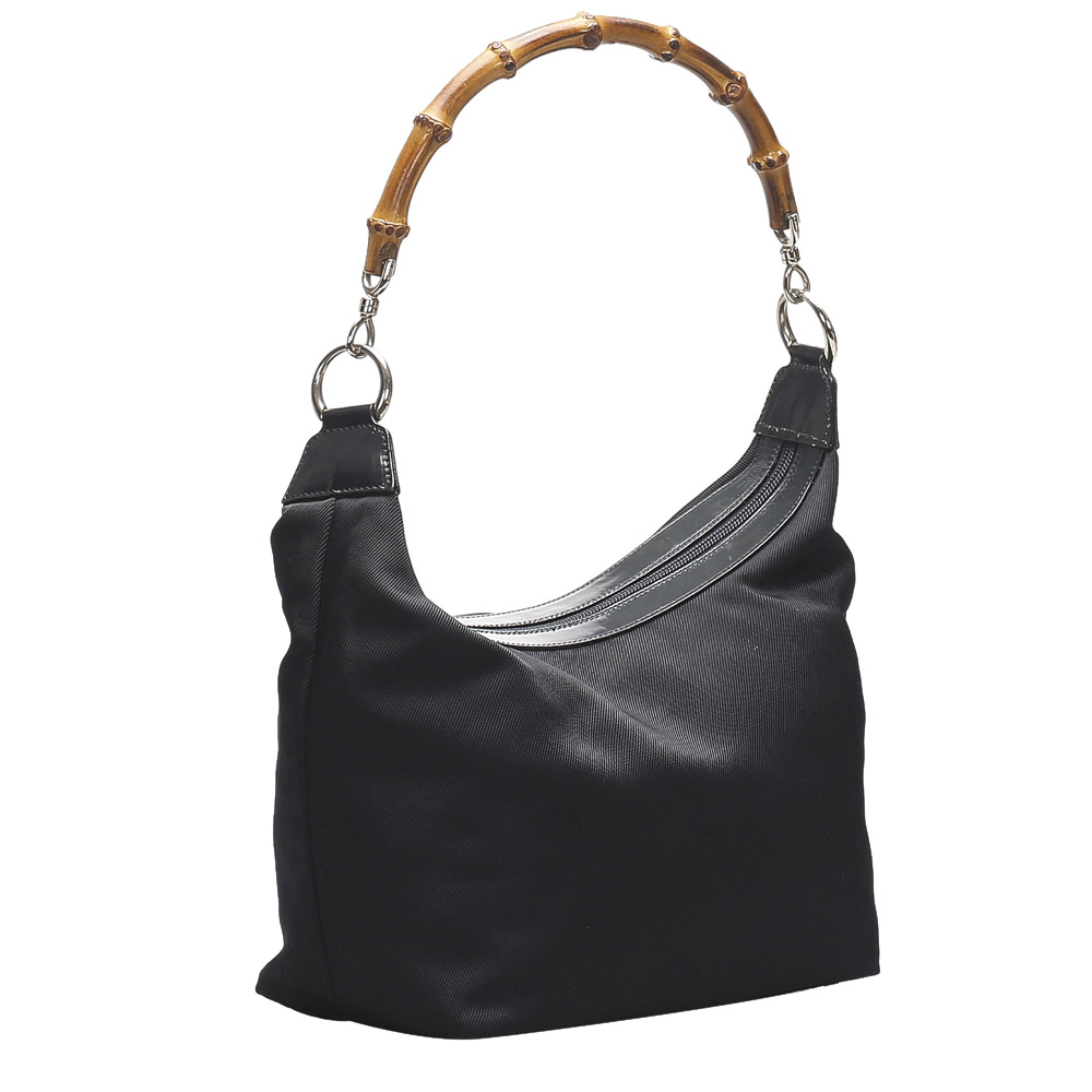 

Gucci Black Nylon Top Handle Bag