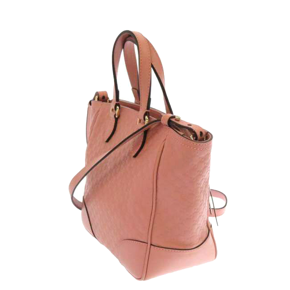 

Gucci Pink Microguccissima Leather Bree Bag