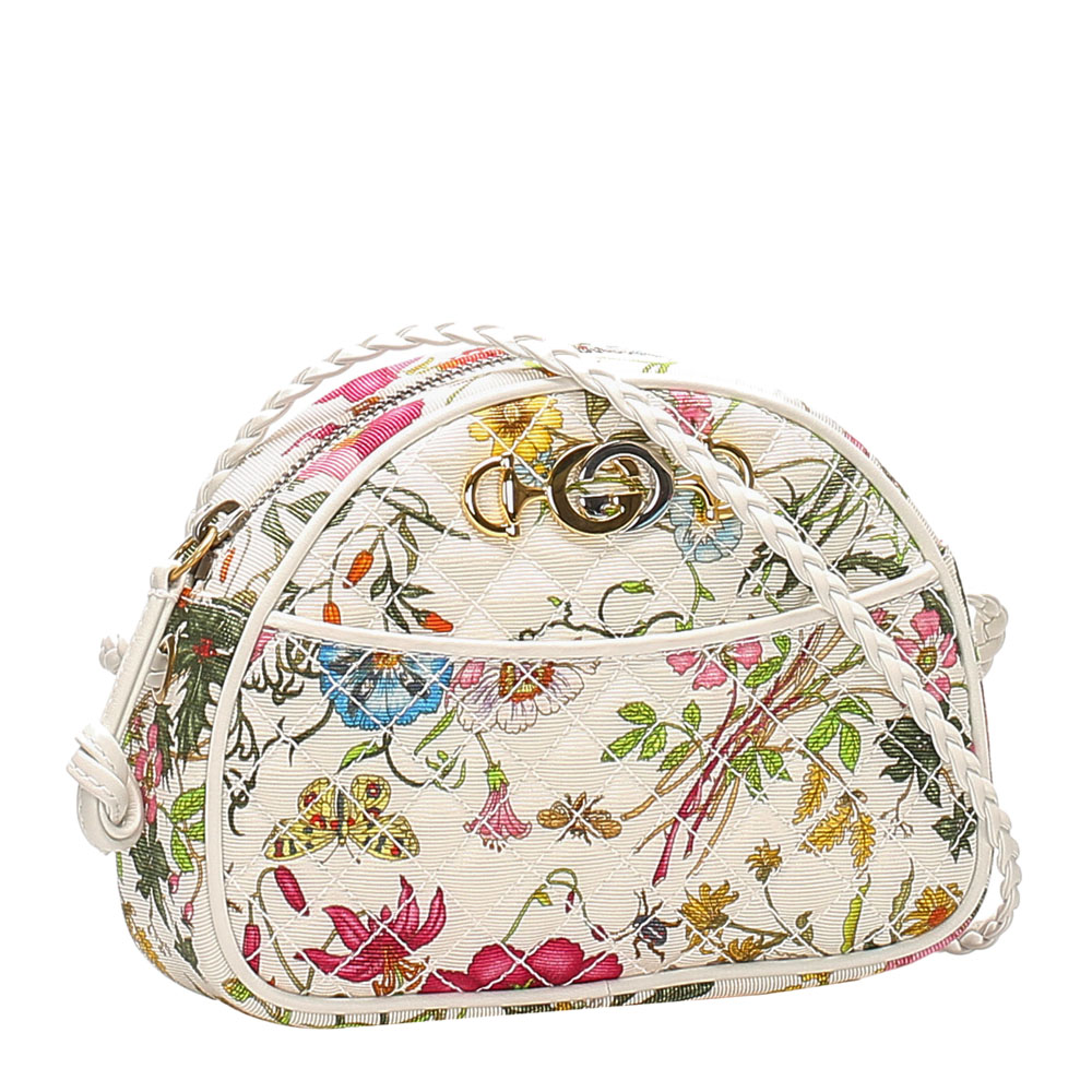 

Gucci Multicolor Floral Trapuntata Nylon Crossbody Bag