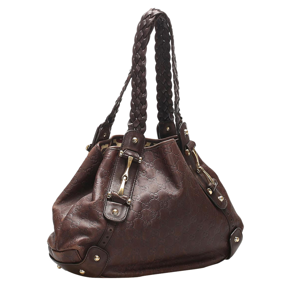 

Gucci Red Guccissima Leather Pelham Shoulder Bag