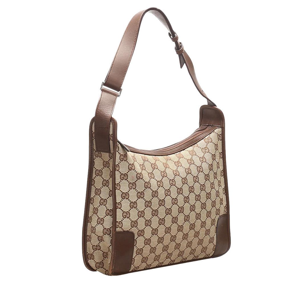 

Gucci Brown/Beige GG Canvas Shoulder Bag