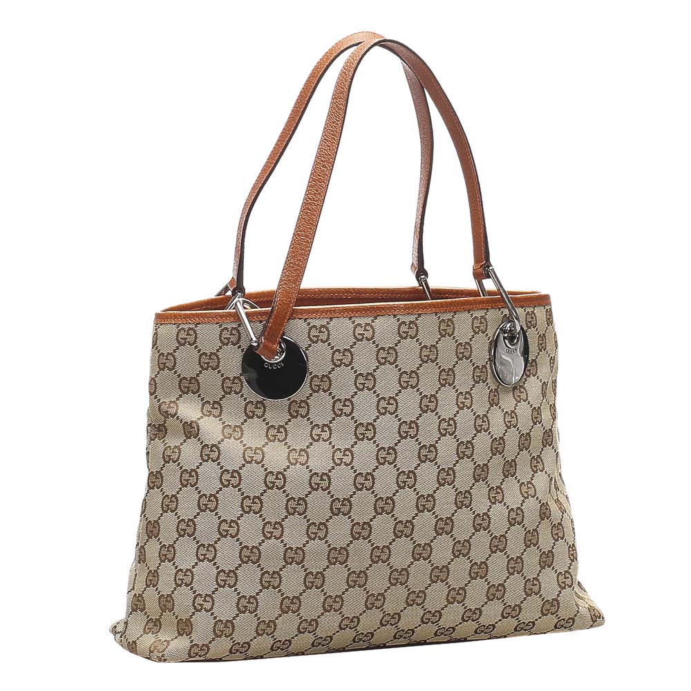 

Gucci Brown/Beige GG Canvas Eclipse Tote Bag